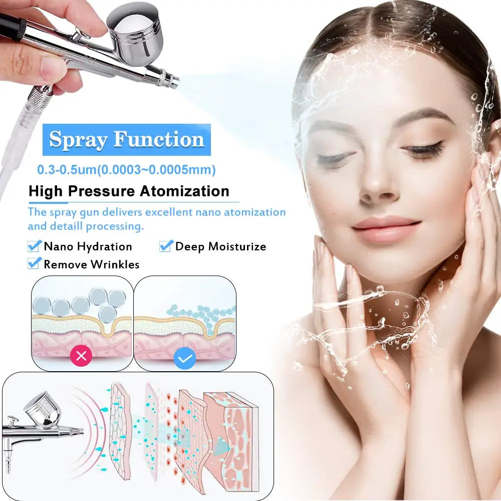 Upgraded Diamond Microdermabrasion Machine Blackhead Removal Professional Facial Deep Cleasing Device Home Use Facial Skin Care