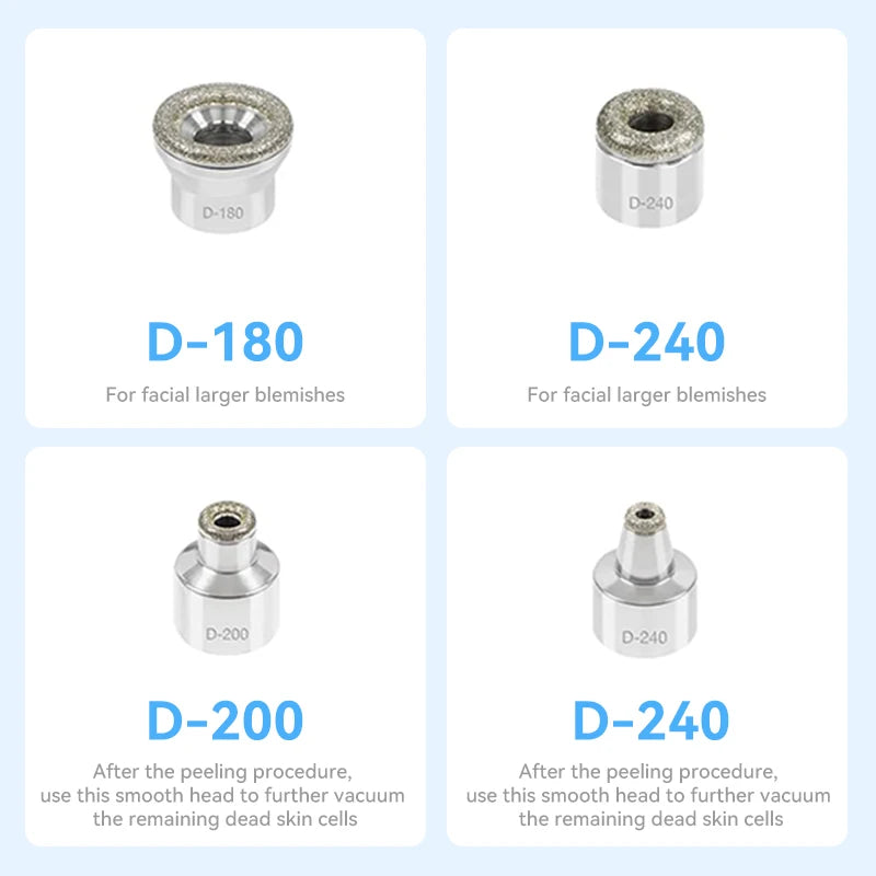 Upgraded Diamond Microdermabrasion Machine Blackhead Removal Professional Facial Deep Cleasing Device Home Use Facial Skin Care